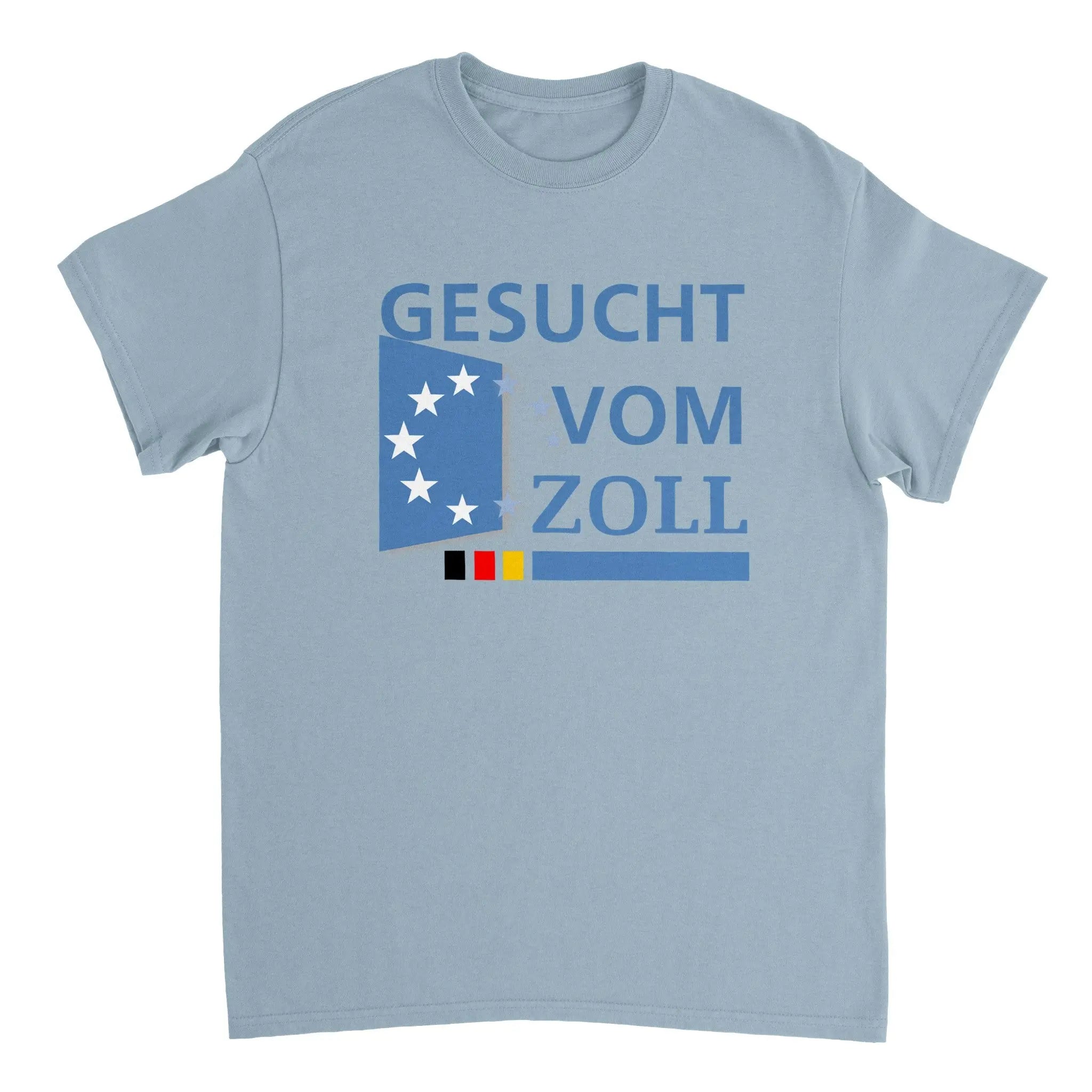 Ein Memeshirt mit dem Aufdruck 'Gesucht vom Zoll' - ein humorvoller Hinweis auf dein Abenteuerlust und freches Naturell. Ein Shirt, das Aufmerksamkeit erregt und den Träger als jemanden mit einem Hauch von Verbotenem präsentiert