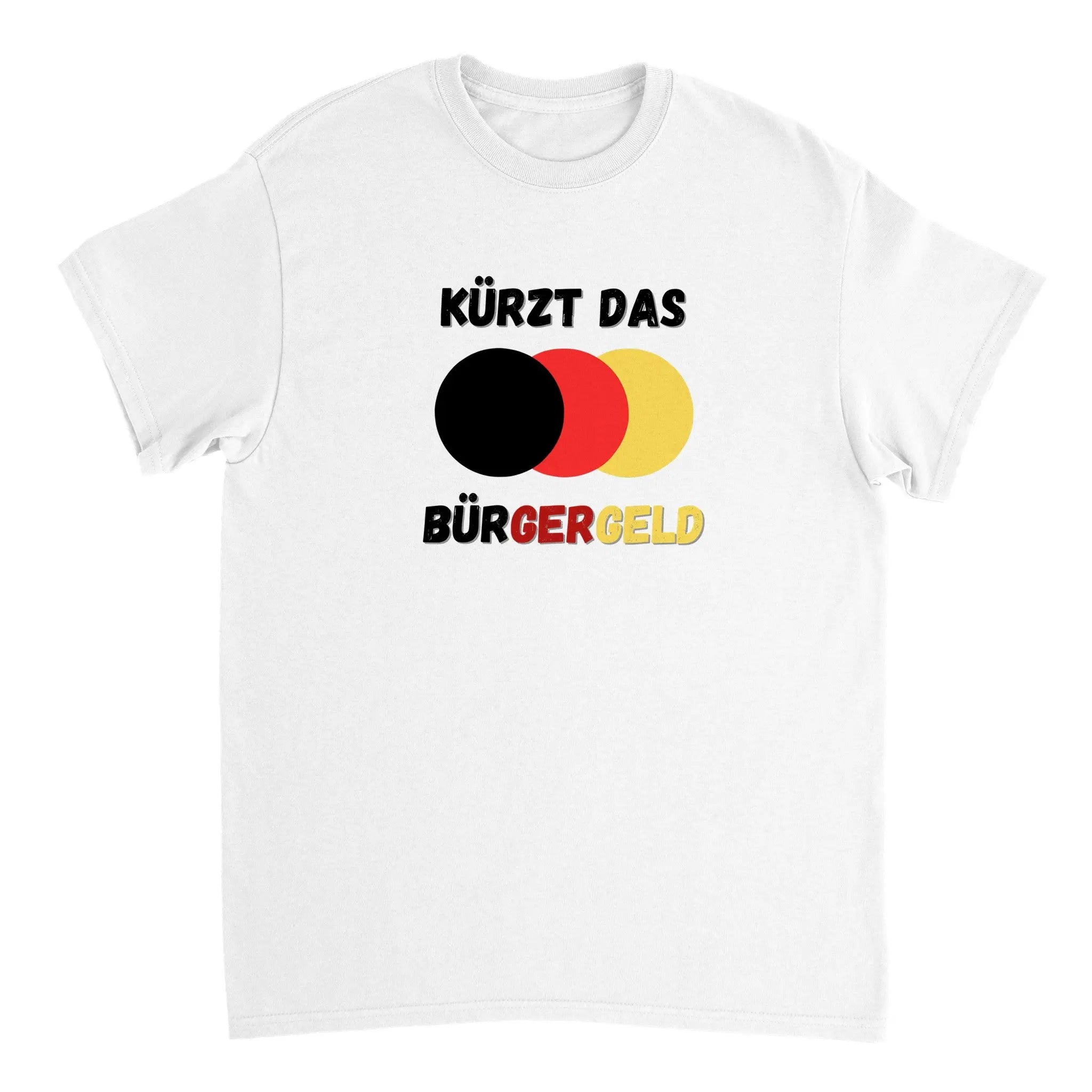 Ein Memeshirt mit dem Aufdruck 'Kürzt das Bürgergeld' - ein provokanter Ausdruck, der zum Nachdenken über soziale und politische Themen anregt. Zeige deine kritische Haltung und fordere eine offene Diskussion über staatliche Unterstützungssysteme.