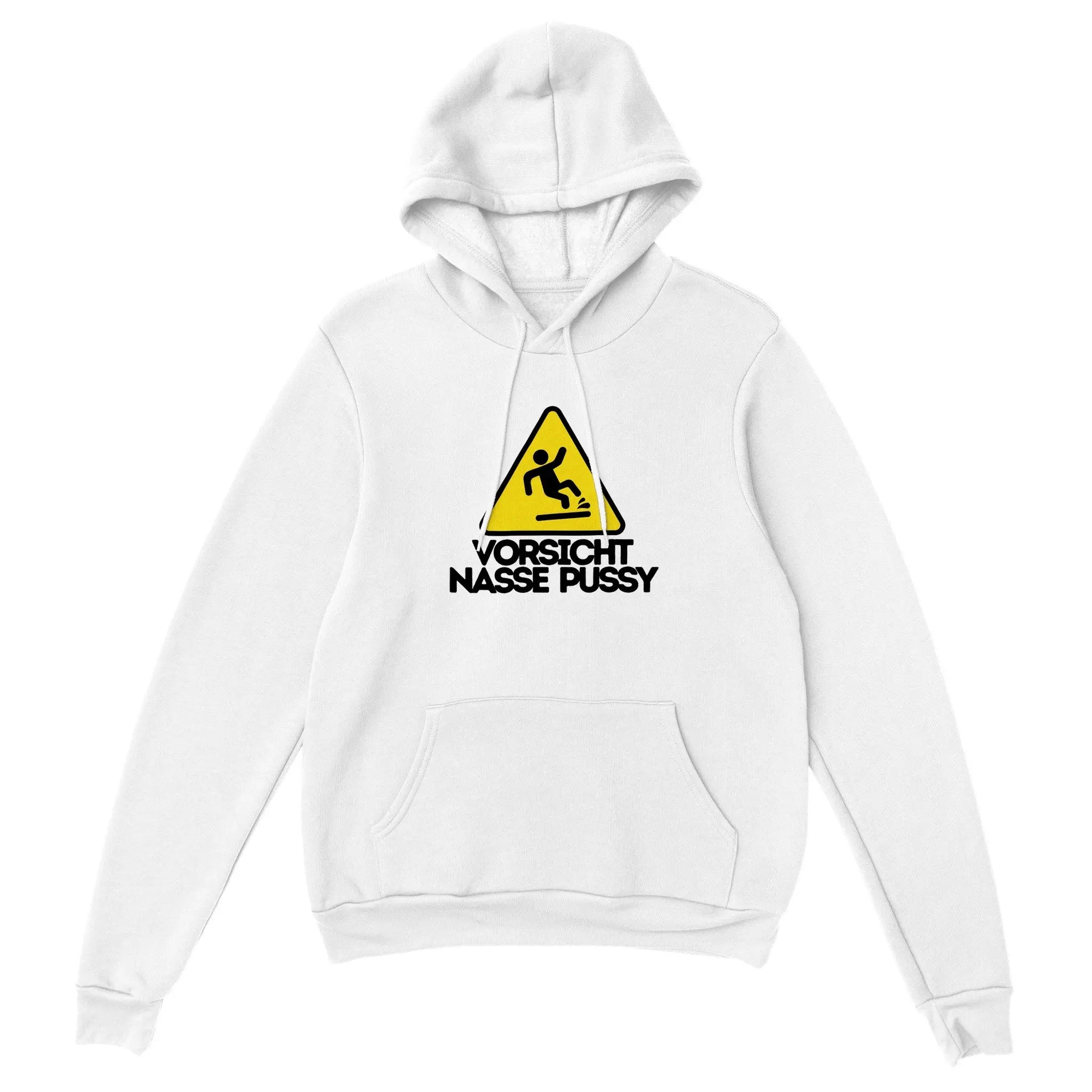 Vorsicht nasse Pussy Hoodie