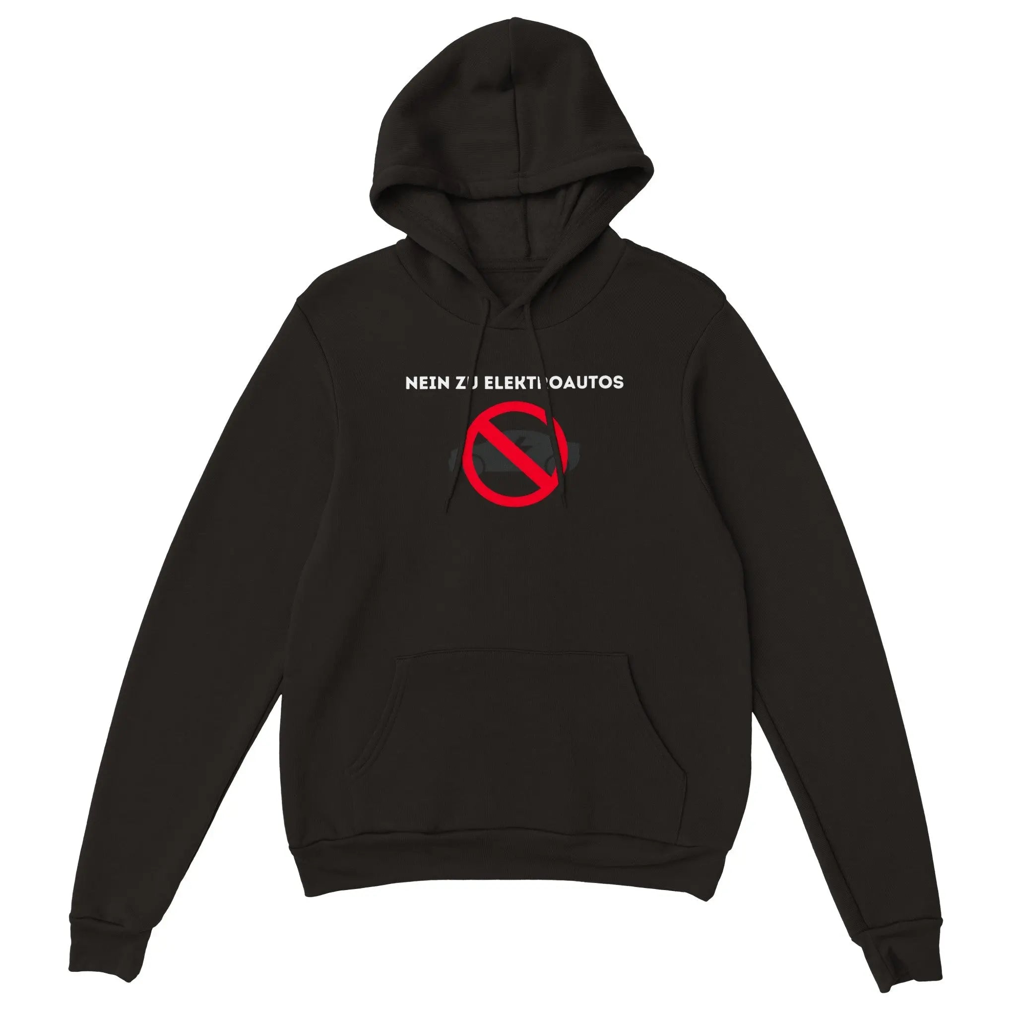 Nein zu Elektroautos Hoodie