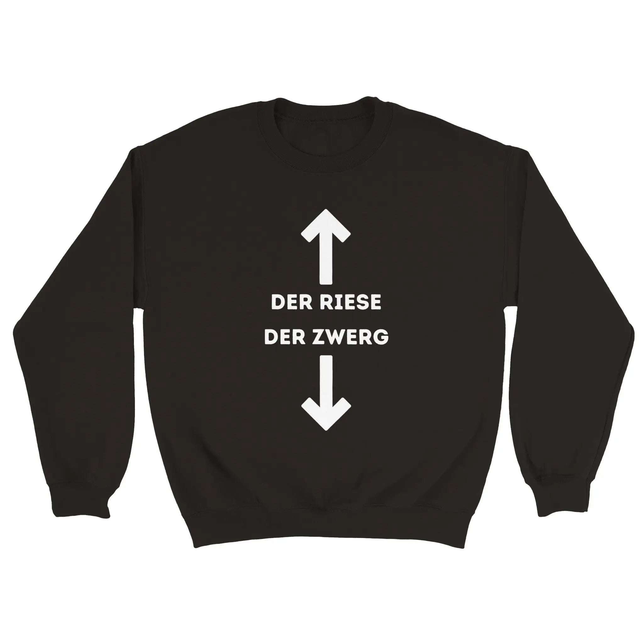 Ein einfarbiger Unisex-Pullover mit einfachem Spruch, tragbar für jeden, komisch an Frauen. Ein lustiges Geschenk für Freunde und Familie.