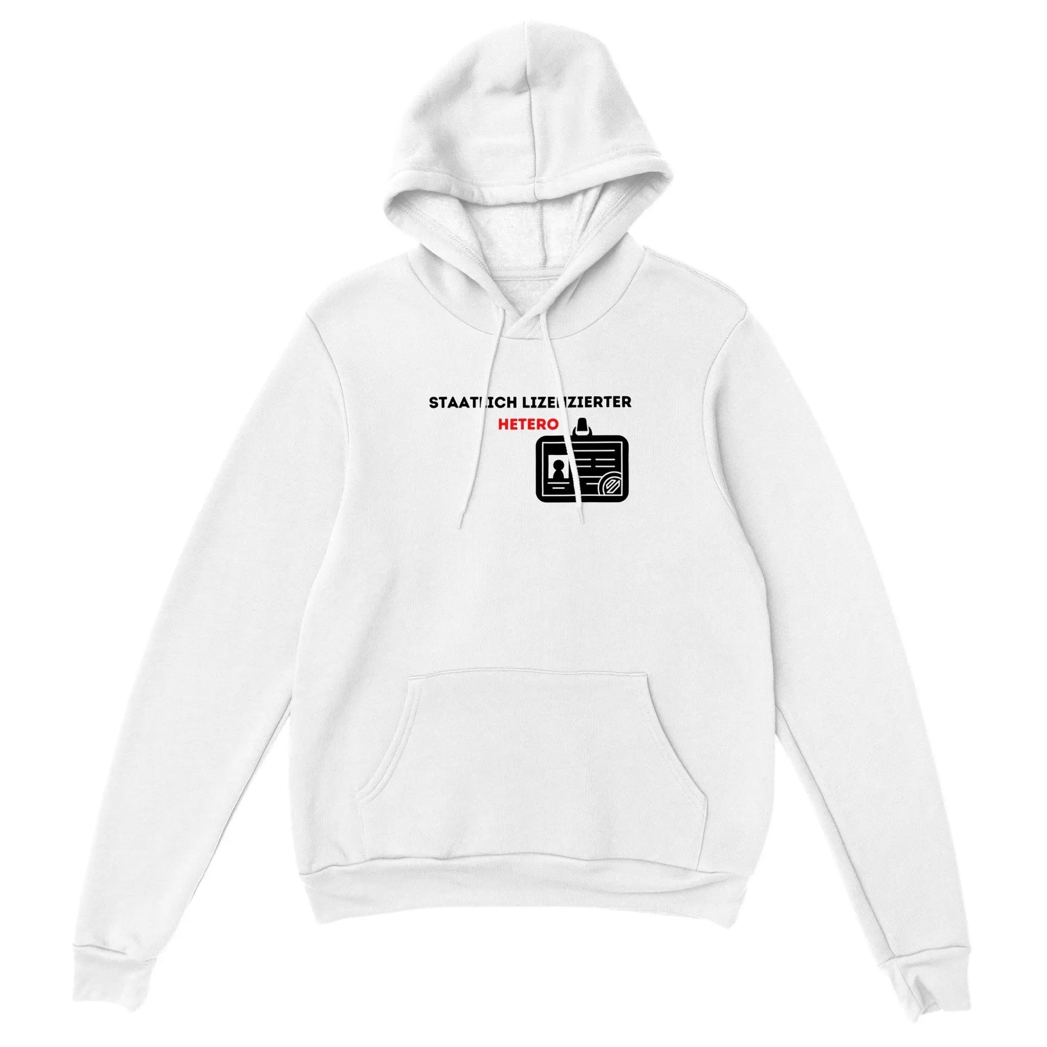 Staatlich lizenzierter Hetero Hoodie