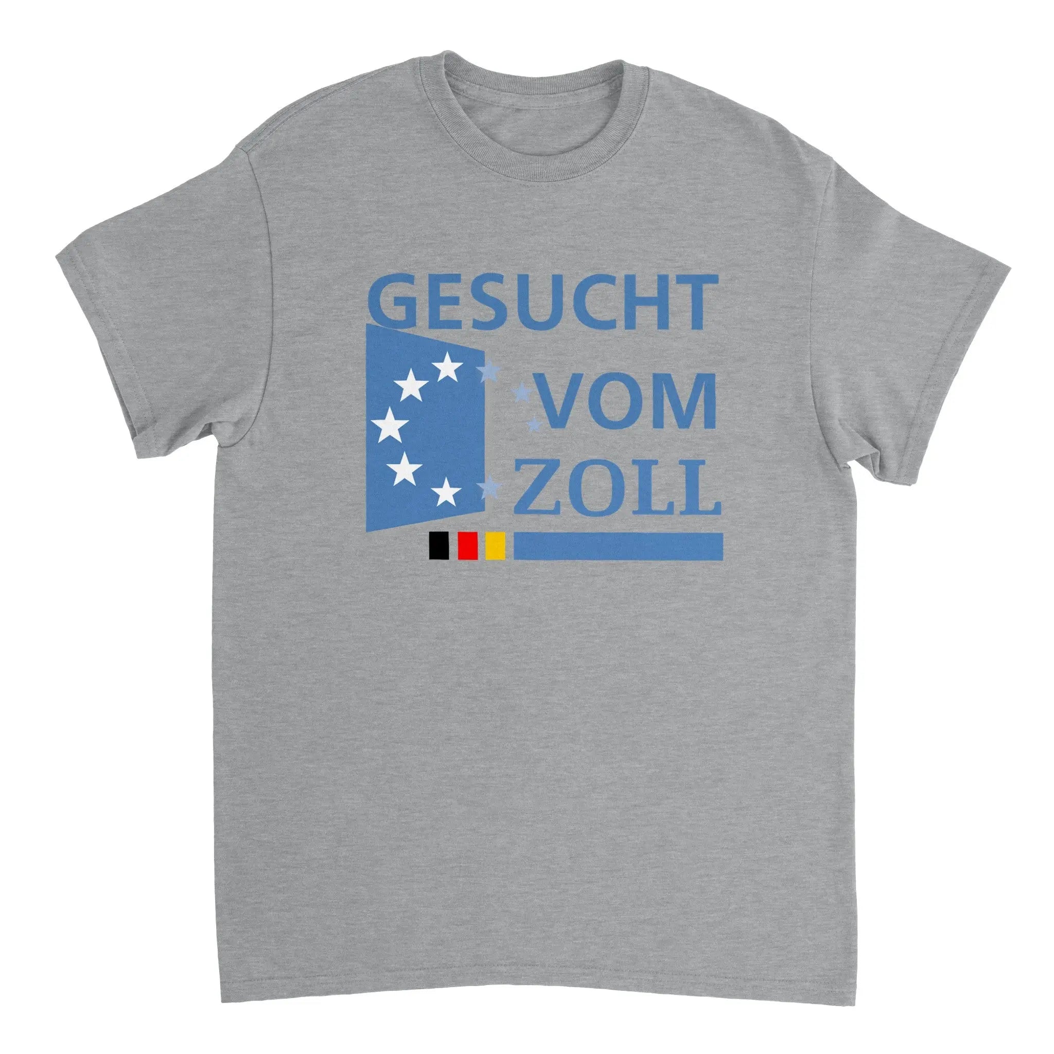 Ein Memeshirt mit dem Aufdruck 'Gesucht vom Zoll' - ein humorvoller Hinweis auf dein Abenteuerlust und freches Naturell. Ein Shirt, das Aufmerksamkeit erregt und den Träger als jemanden mit einem Hauch von Verbotenem präsentiert