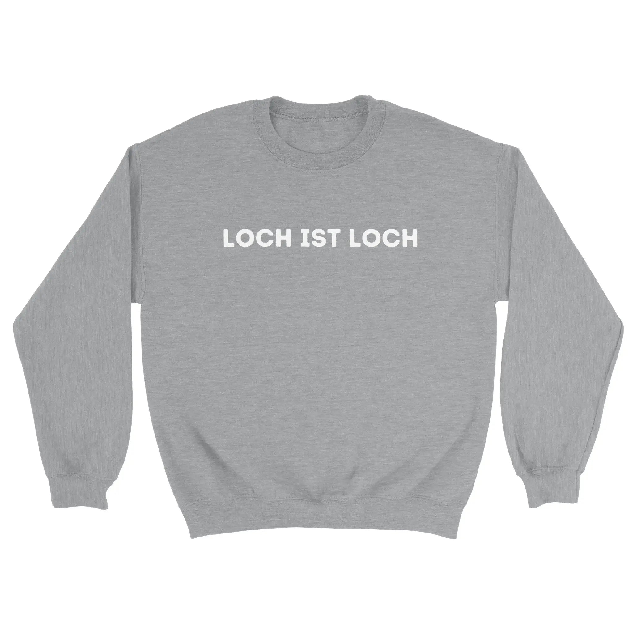 Ein schlichter einfarbiger Unisex Pullover mit präsenter lustiger Aufschrift, sehr gut als Geschenk für Jungs oder Mädchen gedacht. Eine elegante Wahl für wilde Clubabende mit klaren unmissverständlichen Signalen.