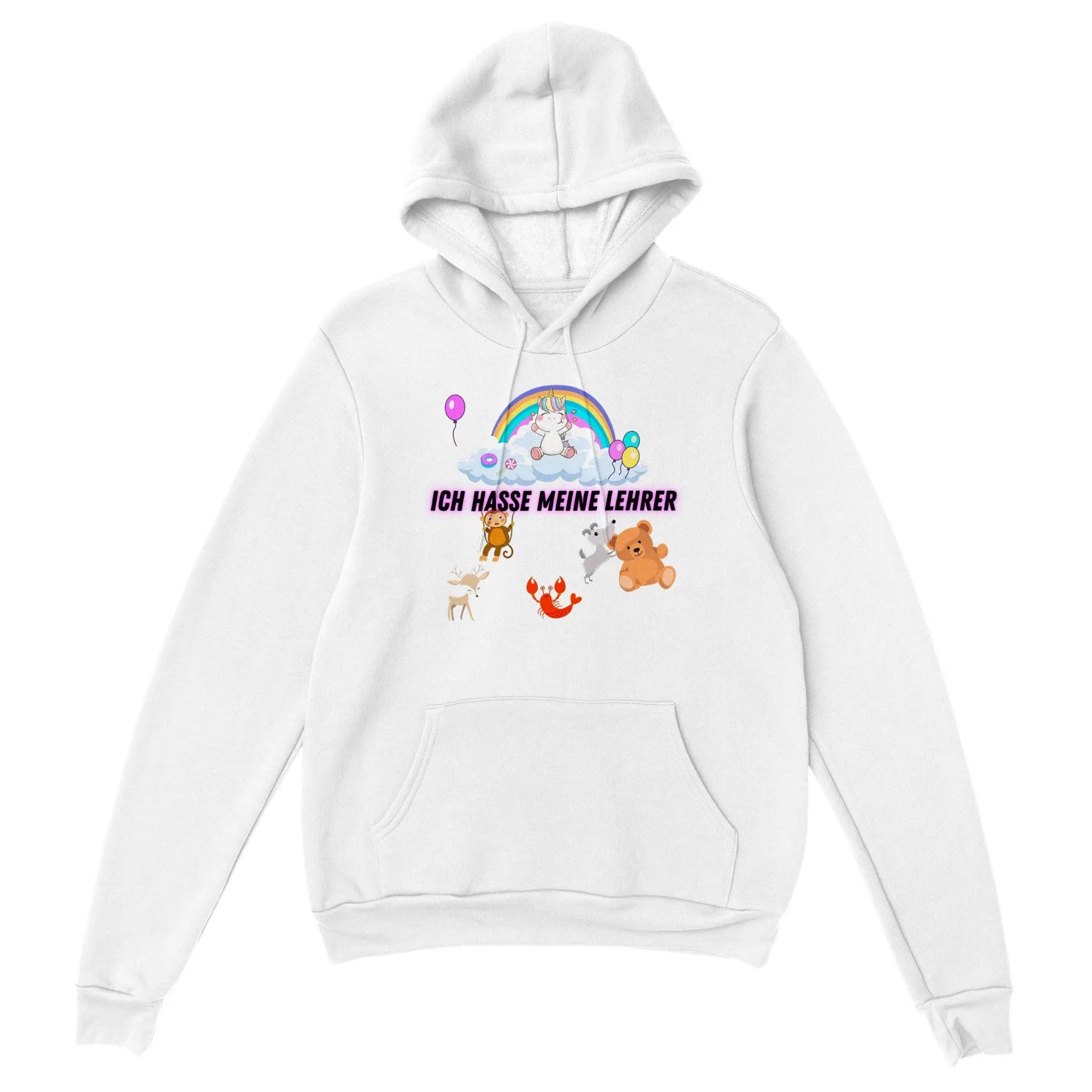 Lustiges Hoodie Design auf dem klassischen Unisex Schnitt, es bietet Humor und gute Laune für jeden Träger. Es ist ein Meme Hoodie für Jungen und Mädchen, das in der Schule oder dem Unterricht besonders gut ankommt. Auch als Geschenk zu jedem Anlass eignet sich der Hoodie hervorragend.