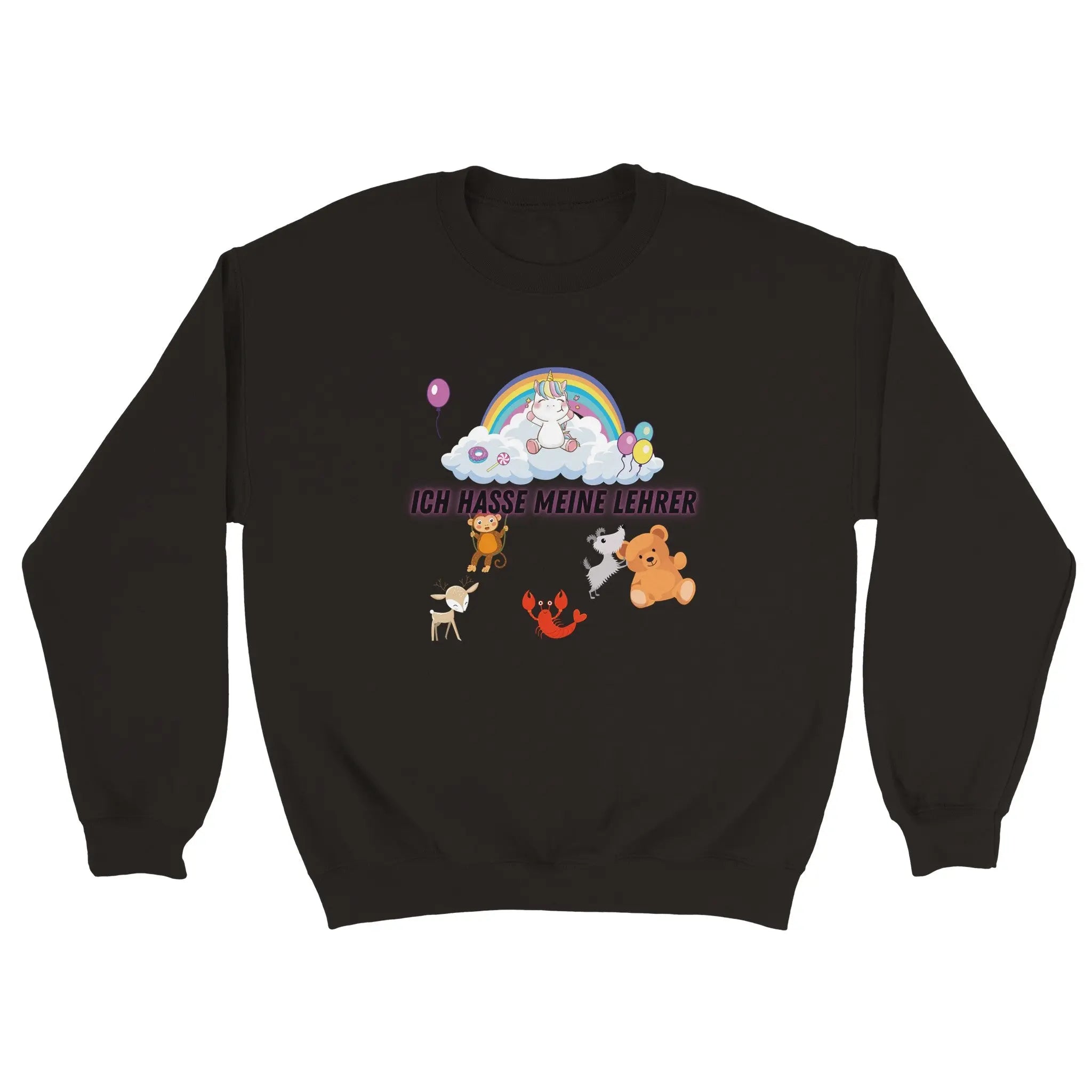 Lustiges Pullover Design auf dem klassischen Unisex Schnitt, es bietet Humor und gute Laune für jeden Träger. Es ist ein Meme Pullover für Jungen und Mädchen, das in der Schule oder dem Unterricht besonders gut ankommt. Auch als Geschenk zu jedem Anlass eignet sich der Pullover hervorragend.