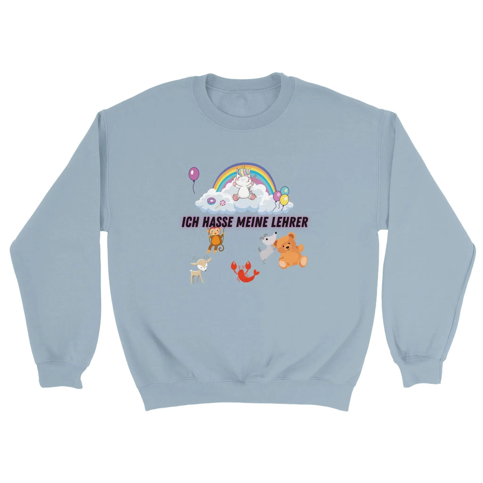 Lustiges Pullover Design auf dem klassischen Unisex Schnitt, es bietet Humor und gute Laune für jeden Träger. Es ist ein Meme Pullover für Jungen und Mädchen, das in der Schule oder dem Unterricht besonders gut ankommt. Auch als Geschenk zu jedem Anlass eignet sich der Pullover hervorragend.