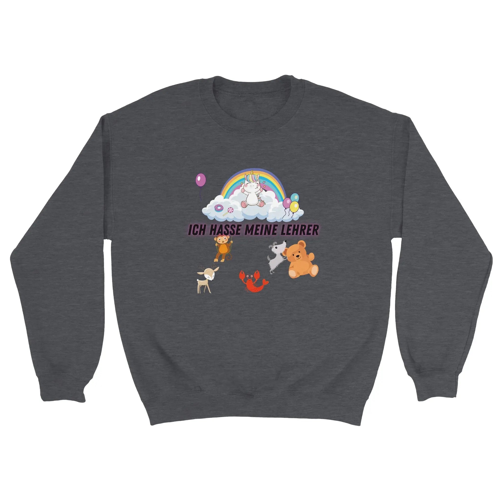 Lustiges Pullover Design auf dem klassischen Unisex Schnitt, es bietet Humor und gute Laune für jeden Träger. Es ist ein Meme Pullover für Jungen und Mädchen, das in der Schule oder dem Unterricht besonders gut ankommt. Auch als Geschenk zu jedem Anlass eignet sich der Pullover hervorragend.