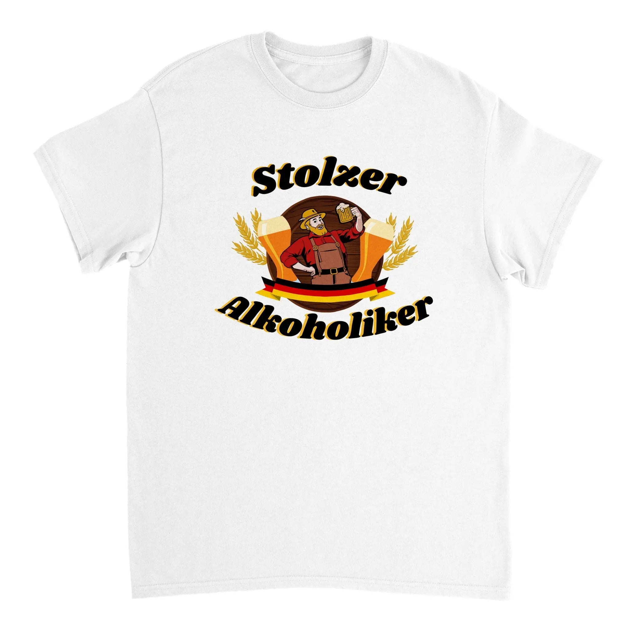 Alkohol T-Shirt mit Spruch und Design, im Unisex Schnitt und als Geschenk für Männer und Frauen sehr gut geeignet. Auch für Junggesellenabschiede und Feiern ist das Design sehr passend und sorgt für gute Stimmung