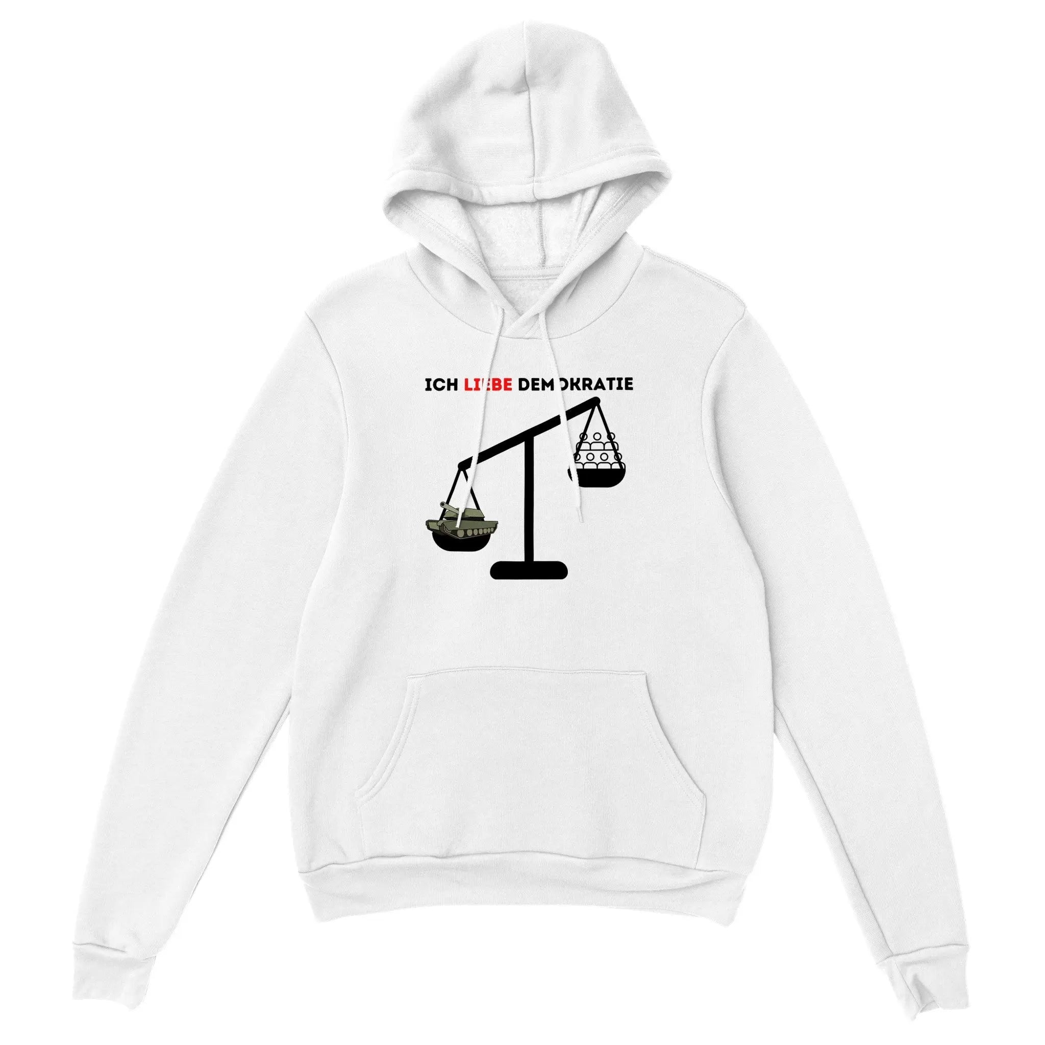 Ich liebe Demokratie Hoodie