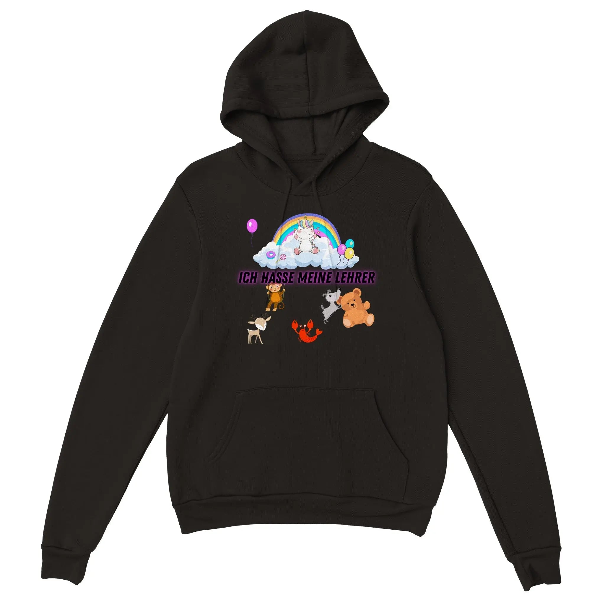 Lustiges Hoodie Design auf dem klassischen Unisex Schnitt, es bietet Humor und gute Laune für jeden Träger. Es ist ein Meme Hoodie für Jungen und Mädchen, das in der Schule oder dem Unterricht besonders gut ankommt. Auch als Geschenk zu jedem Anlass eignet sich der Hoodie hervorragend.