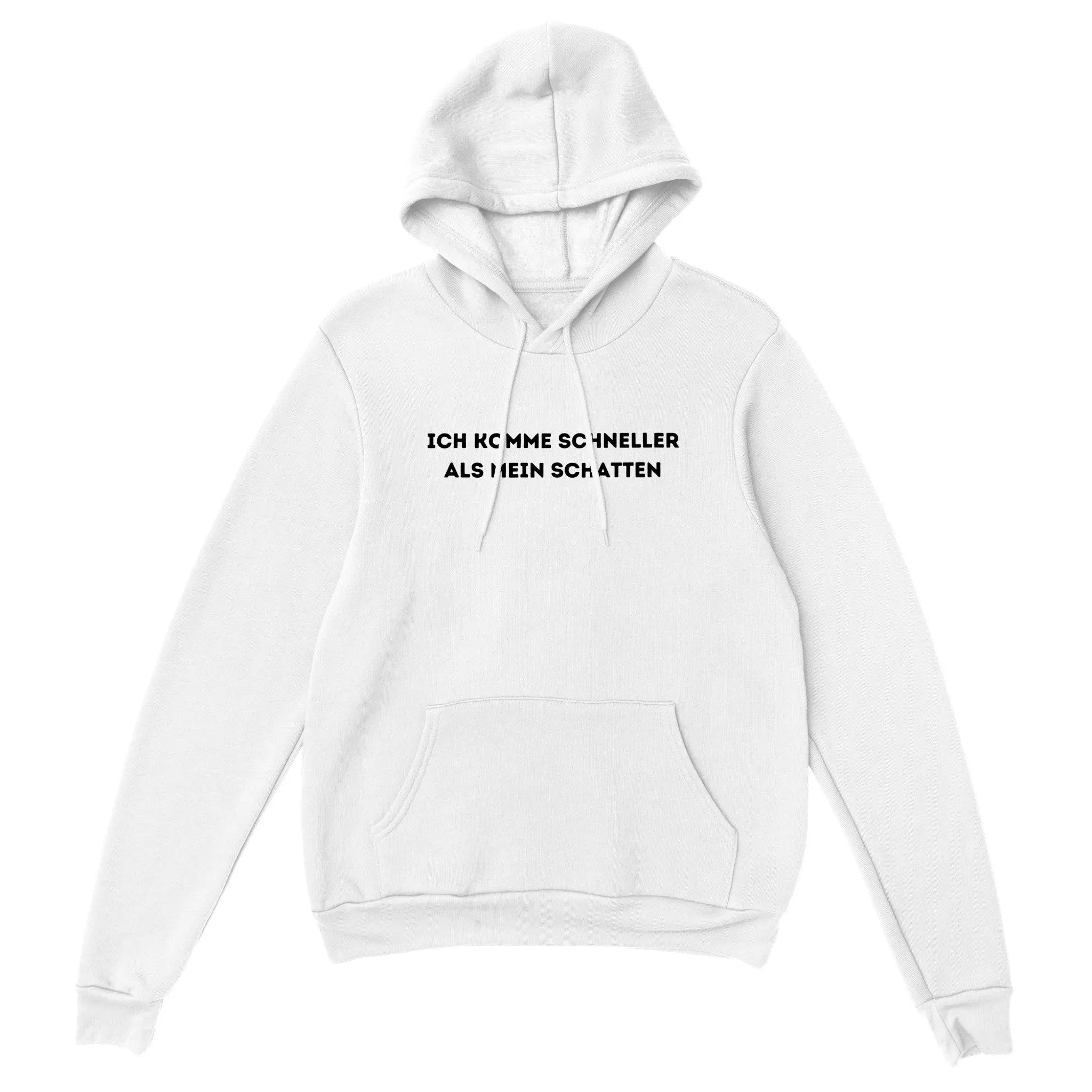 Mit diesem einfach bedruckten Unisex Hoodie macht man keine halben Sachen, für die einen ist es lustig und humorvoll, aber der Träger weiß genau mit seiner Zeit umzugehen. Auch hervorragend als Geschenkidee für Jungs oder Mädchen geeignet, deren Leistung im Bett ein genauso großer Witz wie dieses Shirt ist.