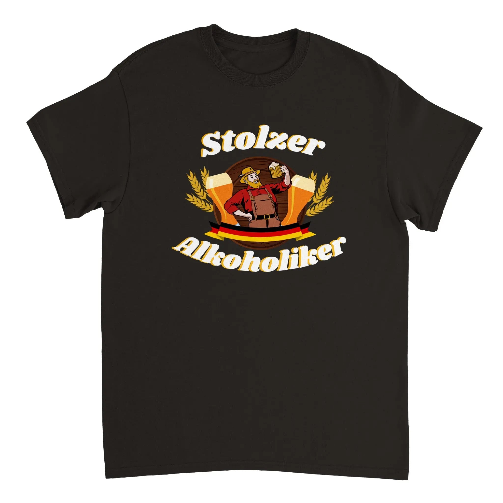 Alkohol T-Shirt mit Spruch und Design, im Unisex Schnitt und als Geschenk für Männer und Frauen sehr gut geeignet. Auch für Junggesellenabschiede und Feiern ist das Design sehr passend und sorgt für gute Stimmung